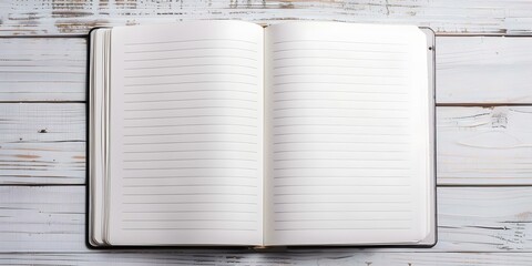 White shiplap farmhouse notebook with blank lined pages for writing or sketching. Concept Farmhouse Decor, Notebook, Shiplap Design, Writing Journal, Sketchbook