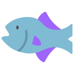 fish flat icon