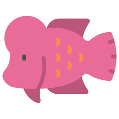 fish flat icon