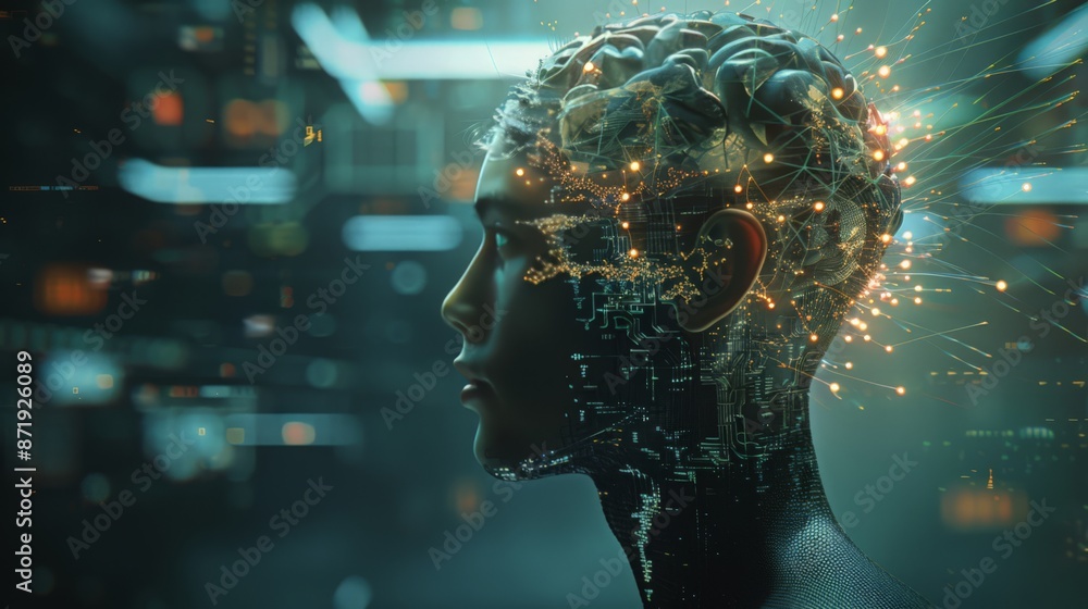 Poster future of media with the integration of artificial intelligence (ai) and machine learning