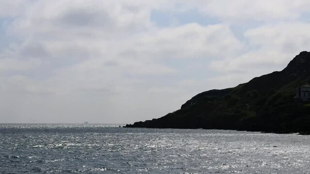 Seascape of Howth, Dublin, Ireland, May 31, 2023
