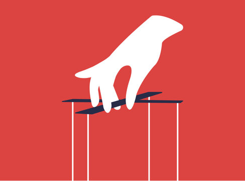 Manipulation string manipulate emotions externally illustration