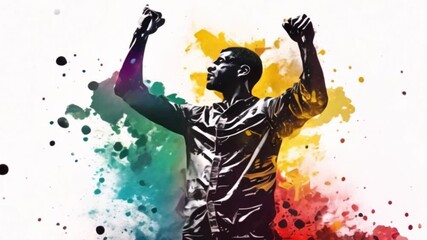 A celebration of Black Independence Day, Emancipation Day, or Freedom Day is held in June to honor African Americans for overcoming hardship and adversity.