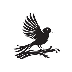 Bird Silhouette Vector illustration