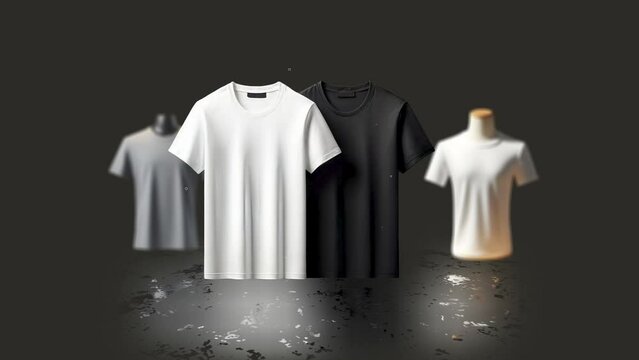 Men's clothing and T-shirts for shopping and sales