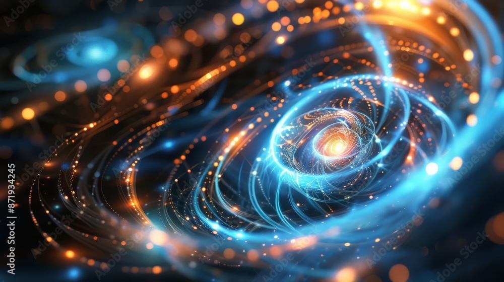 Aufkleber quantum computing and its potential impact on technology.