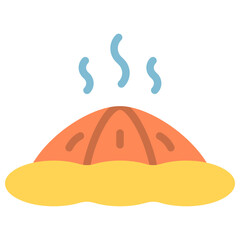 pie flat icon