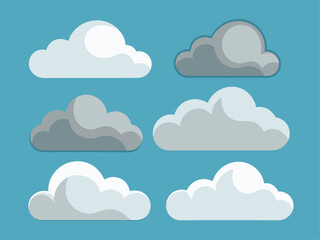 The sky offers a wide variety of cloud formations to admire