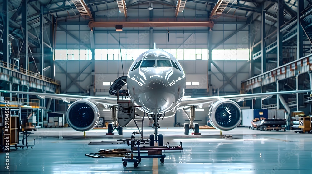 Poster composite material testing for aerospace engineering and development