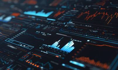 Fototapeta premium graphic backgrounds related to technology, communication, and the internet