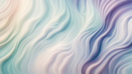 Fototapeta premium Background of soft splashes of water and changing colors creates feeling of tenderness and harmony. resembles ripples of water. for creating design projects that require gentle and calm atmosphere.