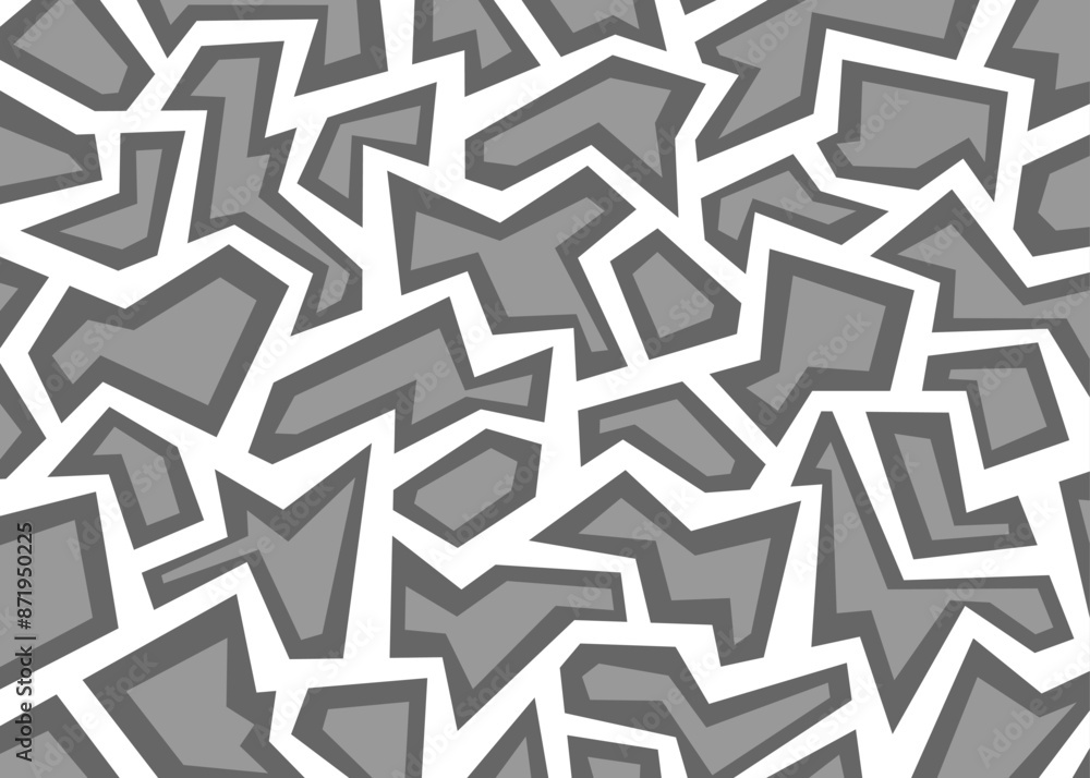 Poster Abstract background with irregular gem stone pattern. Abstract geometric pattern