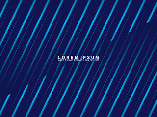 Premium background design with diagonal dark blue stripes pattern. Vector horizontal template for digital luxury business banner, contemporary formal invitation, luxury voucher, certificate, etc