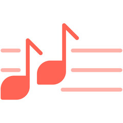 musical note flat icon