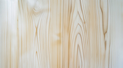 Smooth wooden surface with natural grain, light beige color