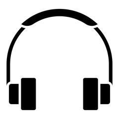 Headphone Glyph Icon