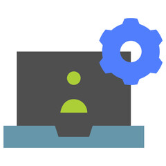laptop flat icon