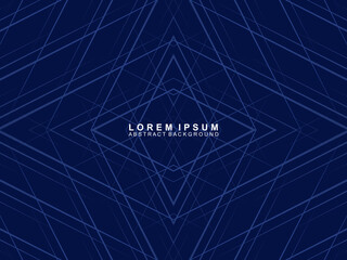 Premium background design with diagonal dark blue stripes pattern. Vector horizontal template for digital luxury business banner, contemporary formal invitation, luxury voucher, certificate, etc