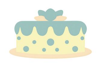 birthday cake icon. Cake icon vector for web and mobile app. Cake sign and symbol. Birthday cake icon
