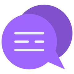chat flat icon