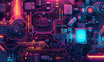 graphic backgrounds related to technology, communication, and the internet