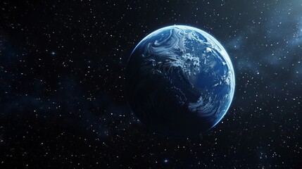 Blue planet Earth