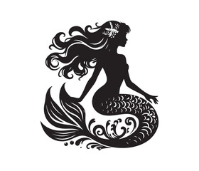 Mermaid vector design