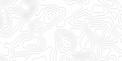 Abstract white wave lines seamless pattern and topography map and counter map. abstract sea, mounted map area space geometrics line technology topo landscape grid map texture.