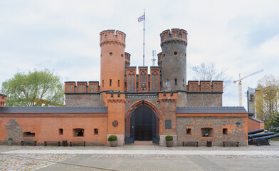 Friedrichsburg gate in Kaliningrad, built in 1852 as part of the fortress