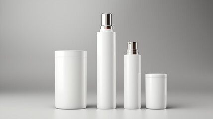 Image of various beauty and cosmetics items including makeup brushes, lipstick