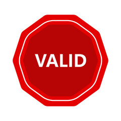 Valid stamp