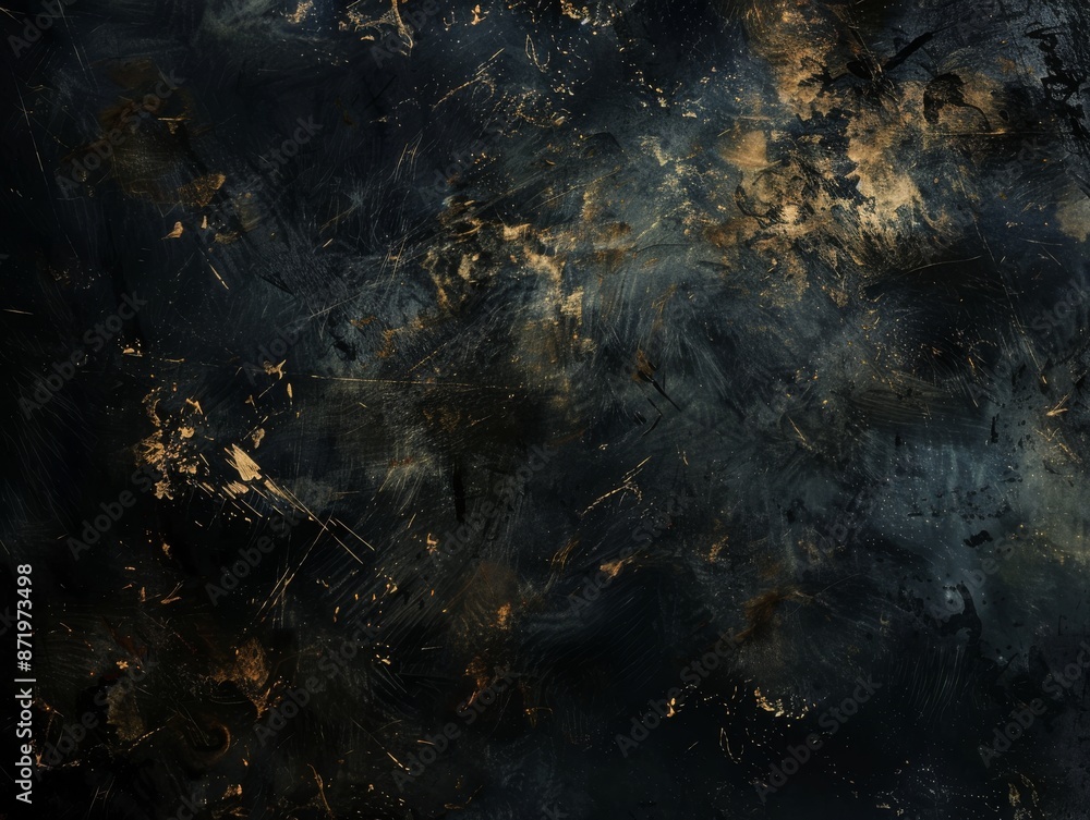 Canvas Prints a refined, dark abstract background with layered textures, a sense of depth, and a sophisticated col