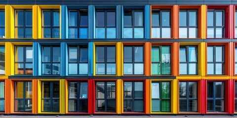 Colorful Building Facade