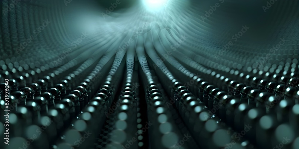 Poster digital abstract background suitable for technology ai neural networks digital storage and education