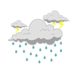 cloud and rain