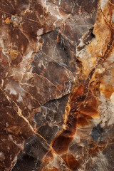 Abstract background of polished granite in rich earth tones, perfect for creating a powerful and luxurious visual impact