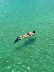 Snorkeling in Jeju island
