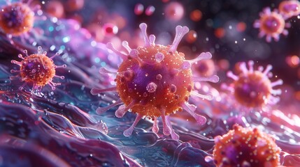 Illustrate the impact of viral infections on cholesterol synthesis pathways