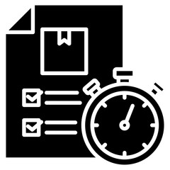 Deadline  Icon Element For Design