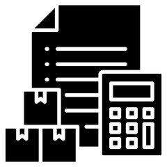Budgeting  Icon Element For Design