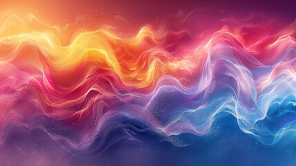 Obraz premium Abstract background with lines Colorful light trails with motion effect. Illustration of high speed light effect on black background. generative AI.