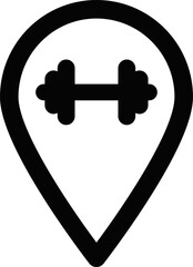 Gym location icon