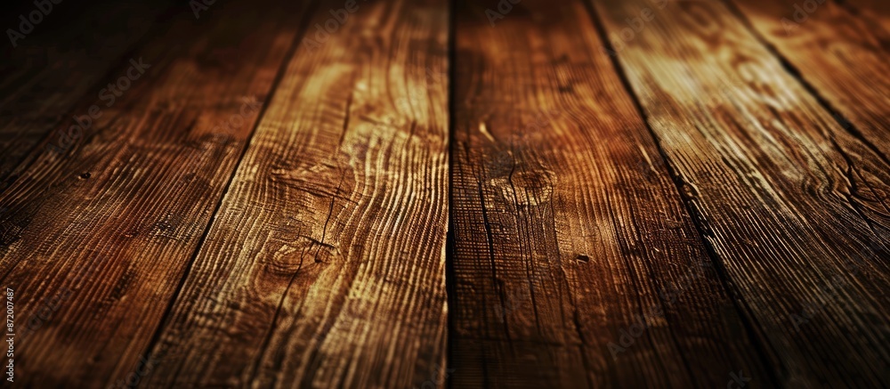 Aufkleber abstract brown wood texture creating a captivating background with copy space image.
