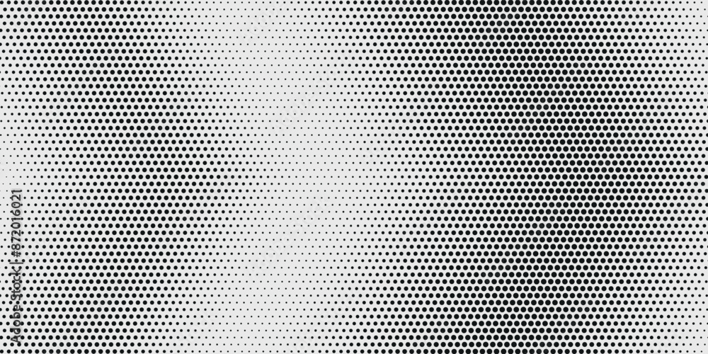 Poster background with monochrome dotted texture. polka dot pattern template vector dots pattern