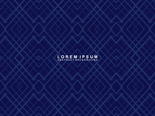 Premium background design with diagonal dark blue stripes pattern. Vector horizontal template for digital luxury business banner, contemporary formal invitation, luxury voucher, certificate, etc.