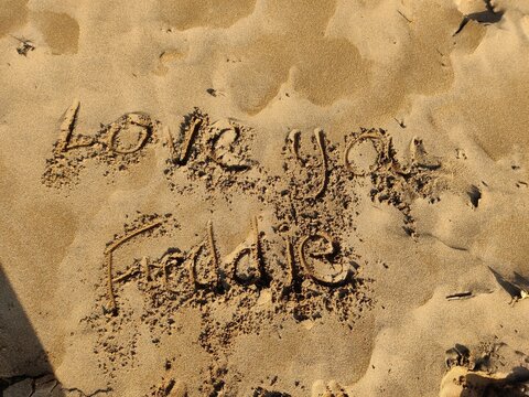 Writing In The Sand
