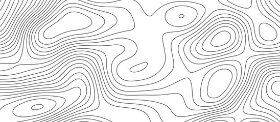 White topology and topography vector design abstract background contour map texture for print works