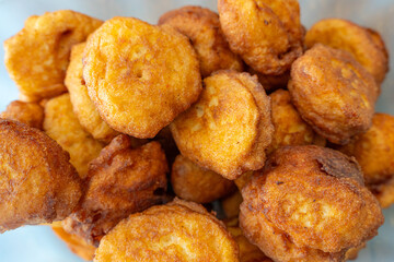 Nigerian Akara Beancakes ready to eat