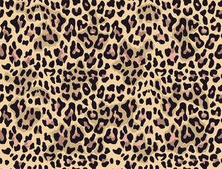 
animal leopard background trendy cat print, seamless vector design
