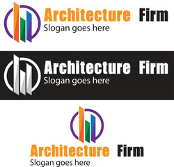 Architecture firm logo designed for professional or personal use. 
